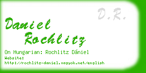 daniel rochlitz business card