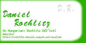 daniel rochlitz business card